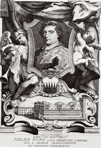 Ritratto del cardinale Tommaso Ruffo da A. Bolzoni